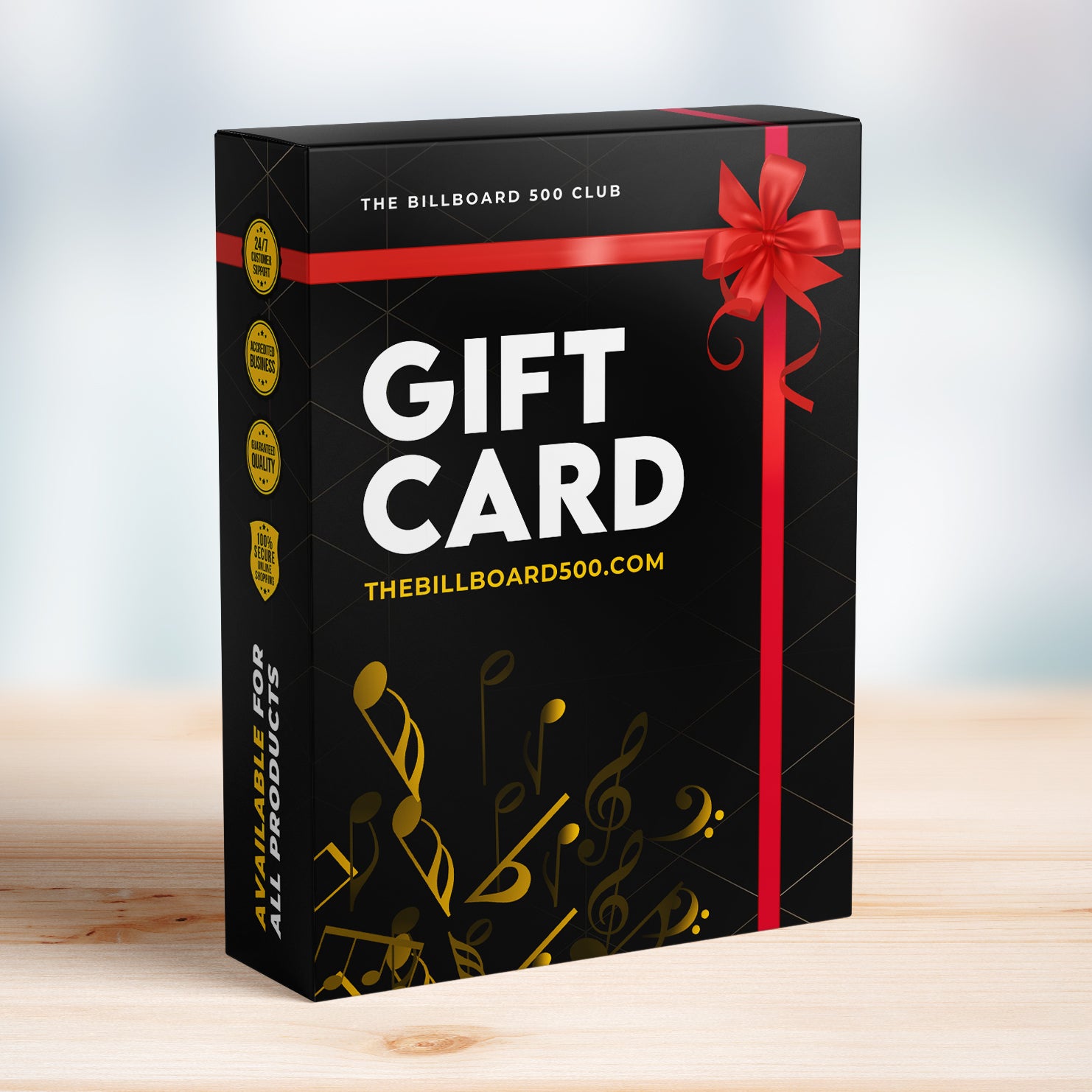 Give a Gift Card (Select From $25 - $3,000) – The Billboard 500 Club