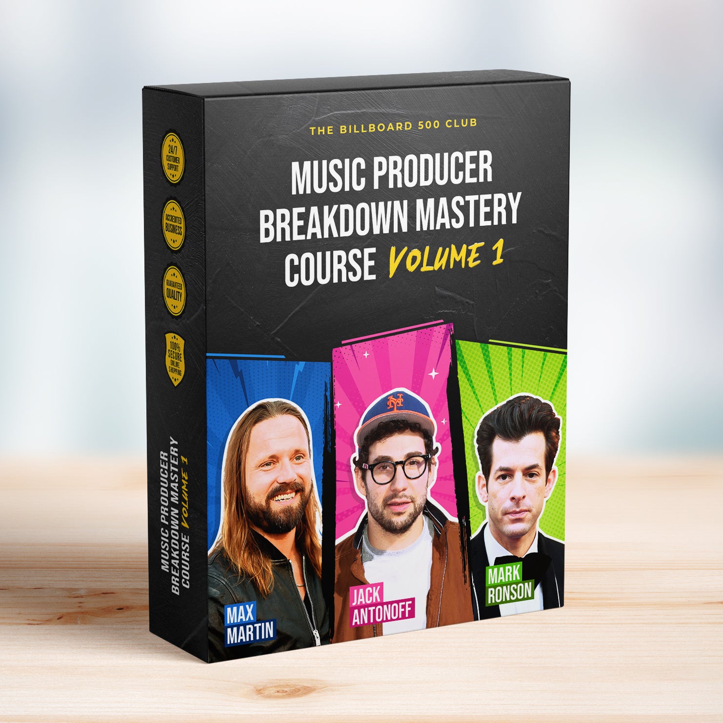 Music Producer Breakdown Mastery Course Volume 1 - Max Martin, Jack Antonoff & Mark Ronson - The Billboard 500 Club