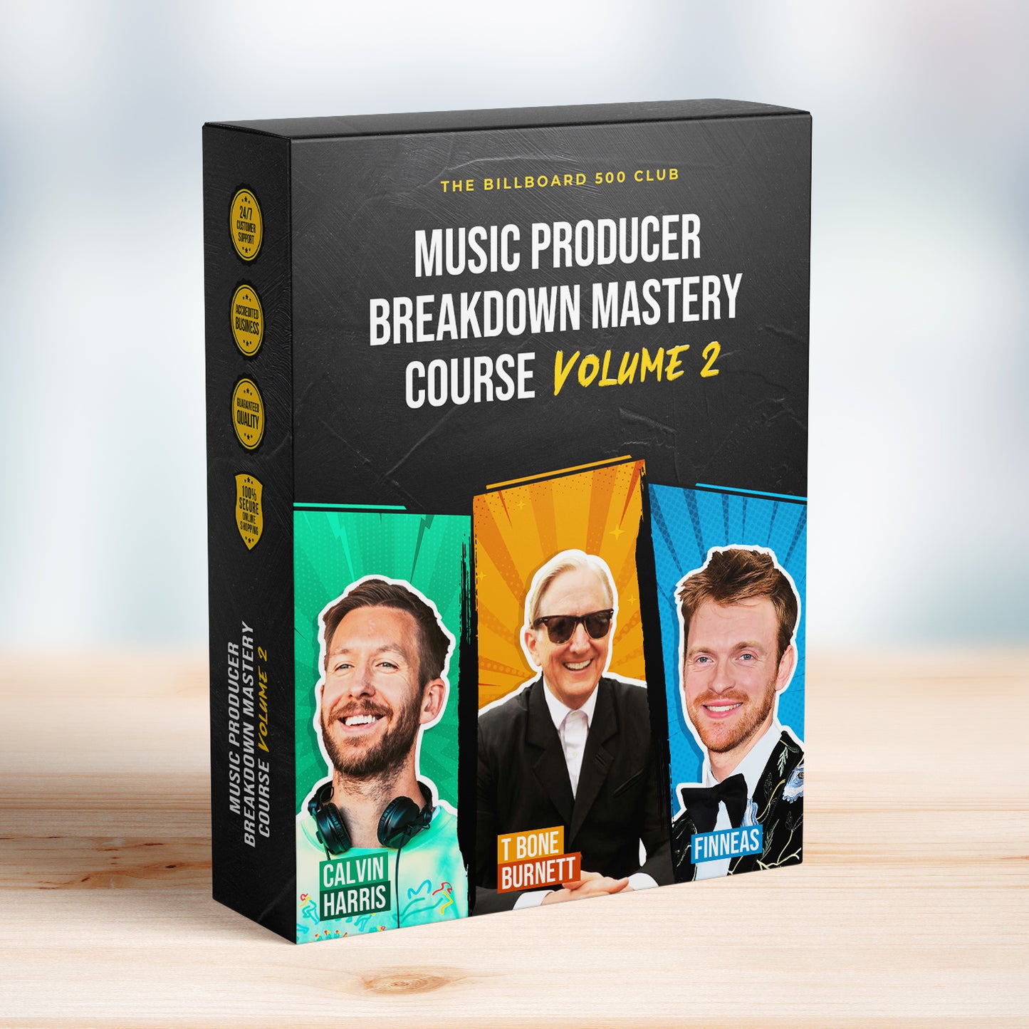 Music Producer Breakdown Mastery Course Volume 2 - Calvin Harris, Finneas, T Bone Burnett - The Billboard 500 Club