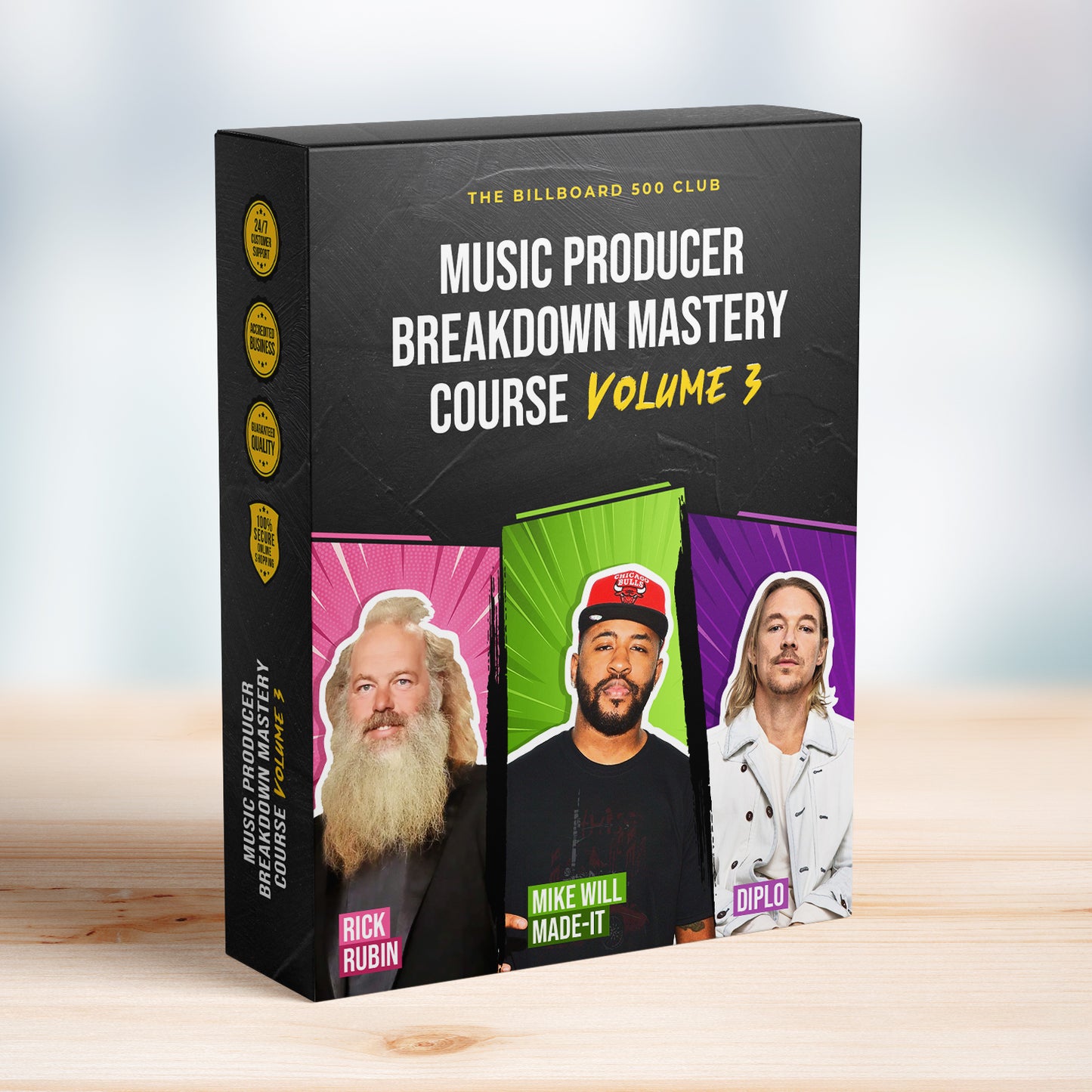 Music Producer Breakdown Mastery Course Volume 3 - Rick Rubin, Mike Will Made-It, Diplo - The Billboard 500 Club