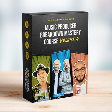 Music Producer Breakdown Mastery Course Volume 4 - Pharrell Williams, Stargate, Swizz Beatz - The Billboard 500 Club