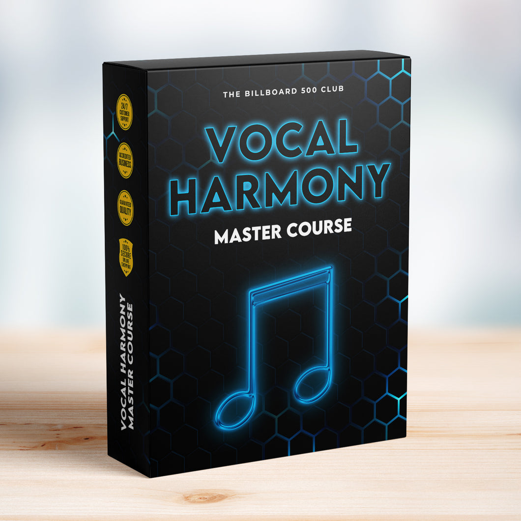 Vocal Harmony Master Course - The Billboard 500 Club